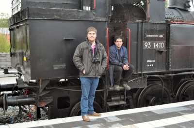 26. April 2015 - Rückführung der 93 1410 nach Extertal-Bösingfeld zur Landeseisenbahn Lippe